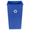 Rubbermaid Commercial 50-Gallon Square Recycling Container