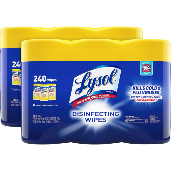 Lysol Crisp Linen Disinfectant Spray