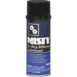 Si-Dry Silicone Spray Lubricant, 11 oz Aerosol Can, 12/Carton