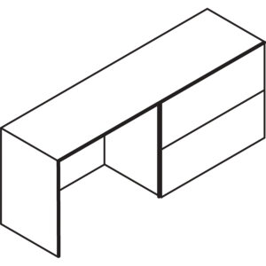 Lorell Mobile Wire File Cart
