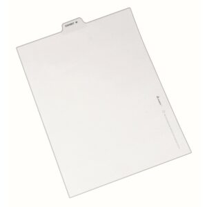 Avery® Individual Bottom Tab Legal Dividers