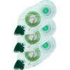Removable Adhesive Refill, 0.33" x 39.33 ft, Dries White, 3/Pack