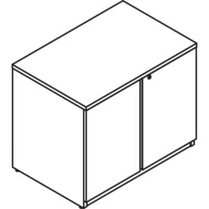 Lorell Mobile Wire File Cart