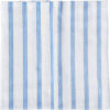 Disposable Microfiber Cleaning Cloths, 12 x 12, White/Blue Stripe, 600/Carton