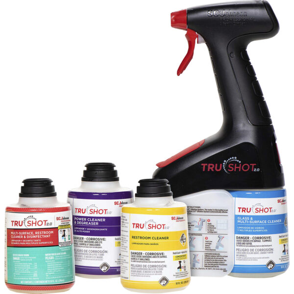 SC Johnson TruShot 2.0 Mobile Dispenser Cleaner Starter Pack