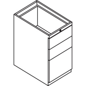 Lorell Mobile Wire File Cart