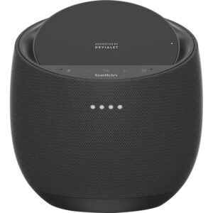 Belkin SOUNDFORM ELITE Bluetooth Smart Speaker - 150 W RMS - Google Assistant, Alexa Supported - Black