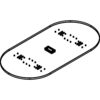 Lorell Mobile Wire File Cart
