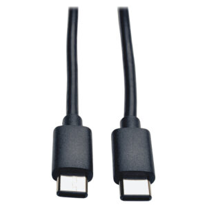Tripp Lite 6ft USB 2.0 Cable Hi-Speed USB Type-C USB-C to USB-C M/M