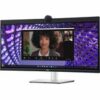 Dell P3424WEB 34" Class Webcam UW-QHD Curved Screen LED Monitor - 21:9