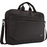 Case Logic Advantage ADVA-116 Carrying Case (Attaché) for 10.1" to 15.6" Notebook, Tablet PC, Pen, Electronic Device, Cord - Black
