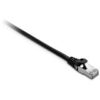 V7 Black Cat7 Shielded & Foiled (SFTP) Cable RJ45 Male to RJ45 Male 1m 3.3ft
