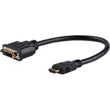 StarTech.com 8in HDMI�® to DVI-D Video Cable Adapter - HDMI Male to DVI Female