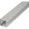 StarTech.com Cable Management Raceway with Cover 2"(50mm)W x 2"(50mm)H, 6.5ft(2m) length, 3/8"(8mm) Slots, Wall Wire Duct, UL Listed