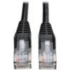 Eaton Tripp Lite Series Cat5e 350 MHz Snagless Molded (UTP) Ethernet Cable (RJ45 M/M), PoE - Black, 7 ft. (2.13 m)
