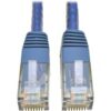 Eaton Tripp Lite Series Cat6 Gigabit Molded (UTP) Ethernet Cable (RJ45 M/M), PoE, Blue, 15 ft. (4.57 m)