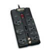 Tripp Lite by Eaton Protect It! 8-Outlet Surge Protector, 10 ft. Cord, 3240 Joules, Modem/Coax/Ethernet Protection, RJ45