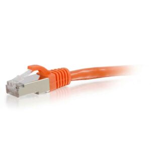 C2G-3ft Cat6 Snagless Shielded (STP) Network Patch Cable - Orange