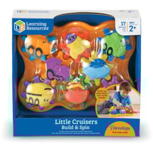 Learning Resources Little Cruisers Build & Spin