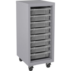 Lorell Pull-out Bins Mobile Storage Tower