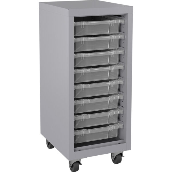 Lorell Pull-out Bins Mobile Storage Tower
