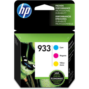 HP 933 (N9H56FN) Original High Yield Inkjet Ink Cartridge - Cyan, Magenta, Yellow - 3 / Pack