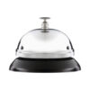Call Bell, 3.38" Diameter, Brushed Nickel