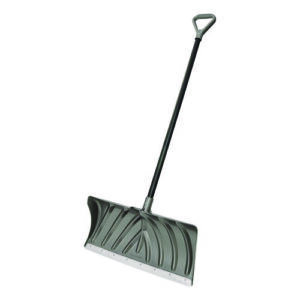 Steel Core Snow Pusher with Wear Strip, 24" Wide, 57.55" Long, 6/Carton