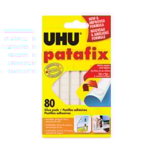 Tac Adhesive Putty, Removable and Reusable, 2.1 oz, 80/Pack