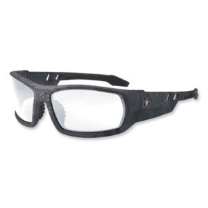 Skullerz Odin Safety Glasses, Kryptek Typhon Nylon Impact Frame, Anti-Fog Clear Polycarbonate Lens