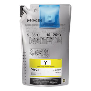 T46C420 (T46C) UltraChrome DS Ink Bag, Yellow, 6/Carton