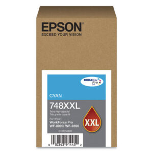 T748XXL220 (748XXL) DURABrite Pro Extra High-Yield Ink, 7000 Page-Yield, Cyan