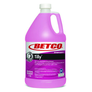 Symplicity Tilly Hand Dishwashing Detergent, Fresh Bouquet Scent, 1 gal Bottle, 4/Carton