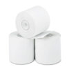 Direct Thermal Printing Thermal Paper Rolls, 2.25" x 165 ft, White, 3/Pack