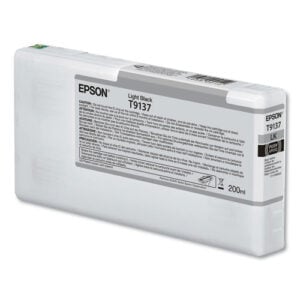 T913700 (T913) UltraChrome HDX Ink, 200 mL, Light Black