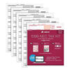 1099-NEC + 1096 Tax Form Kit with e-File, Inkjet/Laser, Fiscal Year: 2023, 5-Part, 8.5 x 3.67, 3 Forms/Sheet, 50 Forms Total