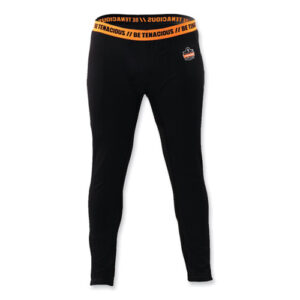 N-Ferno 6480 Midweight Base Layer Pants - 240 g, Medium, Black