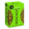 Wonderful No Shells Pistachios, Roasted and Salted, 0.75 oz Bag, 9 Bags/Box, 4 Boxes/Carton