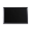 Kamashi Wet-Erase Board, 36" x 24", Black Surface, Black Wood Frame