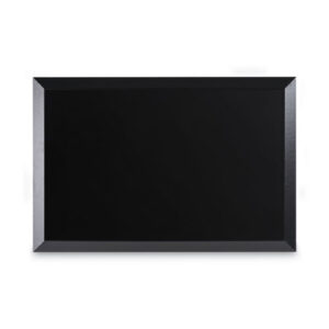 Kamashi Wet-Erase Board, 36" x 24", Black Surface, Black Wood Frame