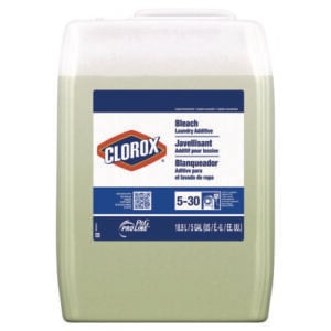 Clorox Bleach Laundry Additive, Fresh Scent, 5 gal Bottle