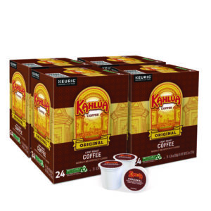 Kahlua Original K-Cups, 24/Box, 4 Box/Carton