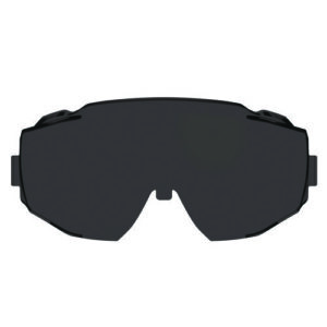 Skullerz MODI OTG Anti-Scratch and Enhanced Anti-Fog Safety Goggles Replacement Lens, Smoke