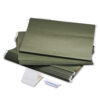 Hanging File Folders, Large Format, 1/5-Cut Tabs, Standard Green, 25/Box