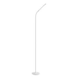 Resi LED Floor Lamp, Gooseneck, 60" Tall, White