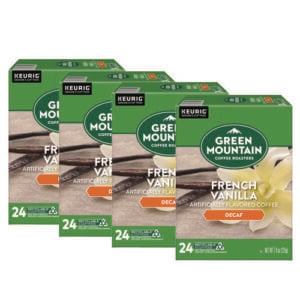 French Vanilla Decaf Coffee K-Cups, 96/Carton