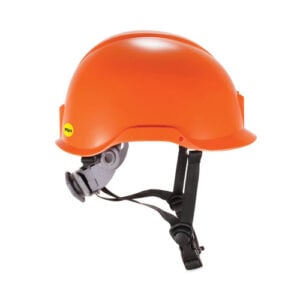 Skullerz 8974-MIPS Class E Safety Helmet with MIPS Elevate Ratchet Suspension, Orange
