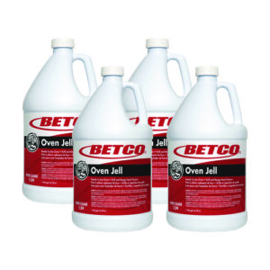 Oven Jell Cleaner, Lemon Scent, 1 gal Bottle, 4/Carton