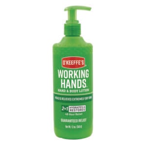 Working Hands Hand and Body Lotion, 12 oz Pump Bottle, Unscented