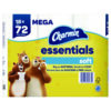Essentials Soft Bathroom Tissue, Septic Safe, 2-Ply, 330 Sheets/Roll, 18 Rolls/Carton